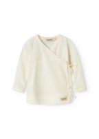 Overslag vestje - Tut Wrap LS Wool Rib - 100% merinowol - MarMar Copenhagen - productfoto