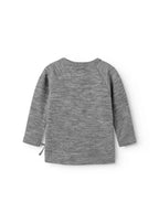 Wrap cardigan - Tut Wrap LS Wool Rib - 100% merino wool - MarMar Copenhagen