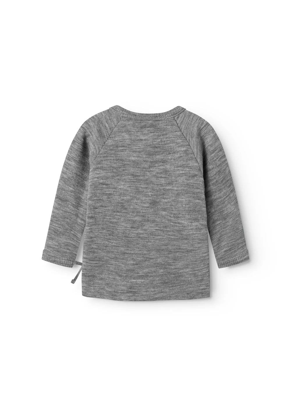 Wrap cardigan - Tut Wrap LS Wool Rib - 100% merino wool - MarMar Copenhagen
