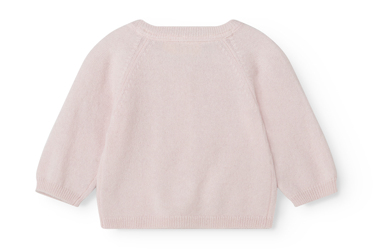 Cashmere vest – Tamla – Rosa Melange – 100% cashmere – MarMar Copenhagen