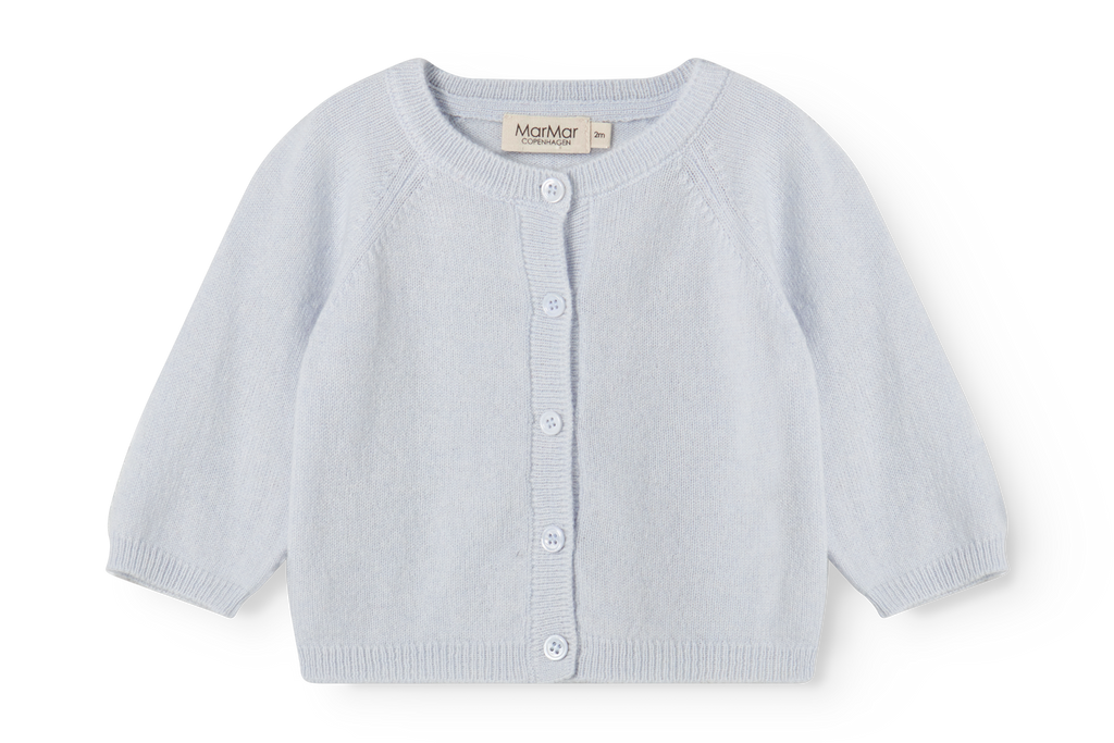 Cashmere vest – Tamla – Light Blue Melange – 100% cashmere – MarMar Copenhagen