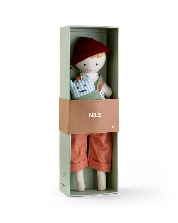 Zachte jongens pop - Doll Nils - Katoen - Kid's Concept - productfoto - afbeelding 5