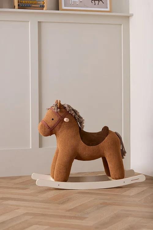 Hobbelpaard Vera Aiden - Rocking Horse - Bruin - Kid's Concept - productfoto