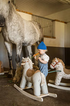 Hobbelpaard Dotty Aiden - Rocking Horse - Beige/Wit - Kid's Concept - productfoto - afbeelding 5