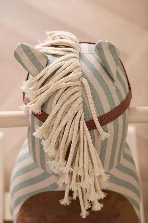 Hobbelpaard Sam Aiden - Rocking Horse - Groen/Wit - Kid's Concept