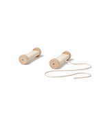 Trekpaardje Dotty Aiden - 2 in 1 - Pull Along - Beige/Wit - Kid's Concept - productfoto - afbeelding 3