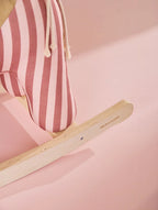Hobbelpaard Mila - Clay Pink Stripe - FSC-gecertificeerd hout - Kid's Concept - productfoto - afbeelding 6