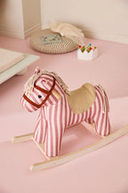 Hobbelpaard Mila - Clay Pink Stripe - FSC-gecertificeerd hout - Kid's Concept - productfoto - afbeelding 3