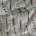 Dekbedovertrek - Percale Junior Bed linen (DK size) - 100x140cm & 40x45cm - Cream Stripe - HUSKS - productfoto - afbeelding 2