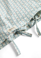 Bed Linen Junior Floral Stripe – Coton biologique – Housse de couette junior – Motif fleuri et rayé – 100 × 140 cm – MarMar Copenhagen