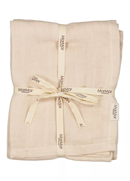 Hydrophilic cloths Ada - 65x65cm - 2 pack - Organic cotton muslin - MarMar Copenhagen