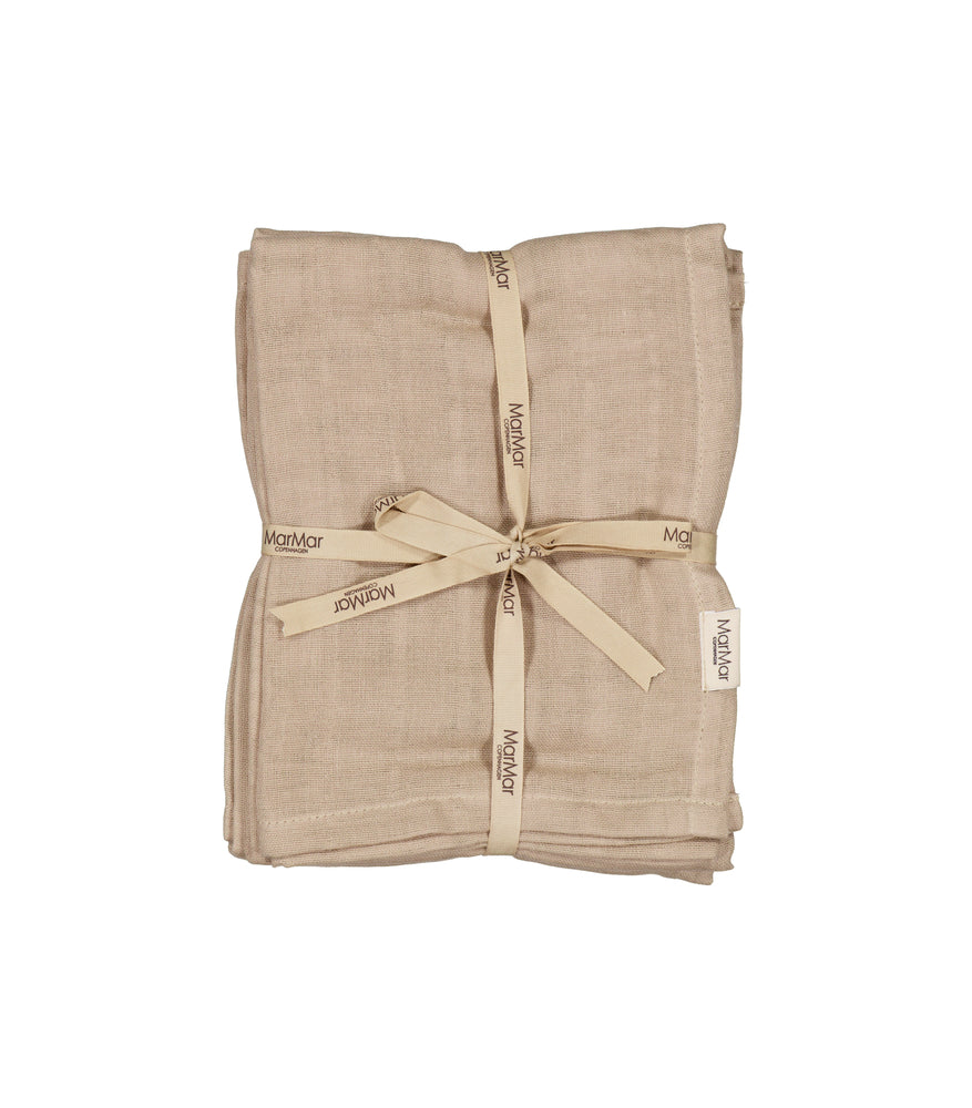 Hydrofiele doeken Ada - 65x65cm - 2 pack - Biologisch katoen mousseline - MarMar Copenhagen - productfoto - afbeelding 5