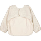 MarMar Copenhagen - Apron LS - Slabbetje met lange mouwen - Deep Lake Check