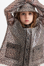 Transparante regenjas Odetta - Waterdicht TPU - Brown Leo - MarMar Copenhagen - productfoto - afbeelding 2