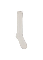 Knee Socks Pointelle – Gentle White – Kinder-Kniestrümpfe aus Baumwolle mit Ajourmuster – MarMar Copenhagen