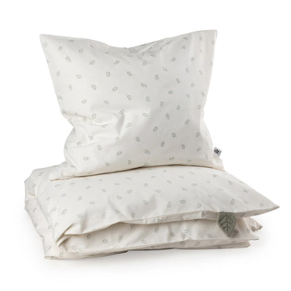 Bettwäsche-Set Baby - 100x70 & 40x45 - Bio-Baumwolle - Sephora Leaves