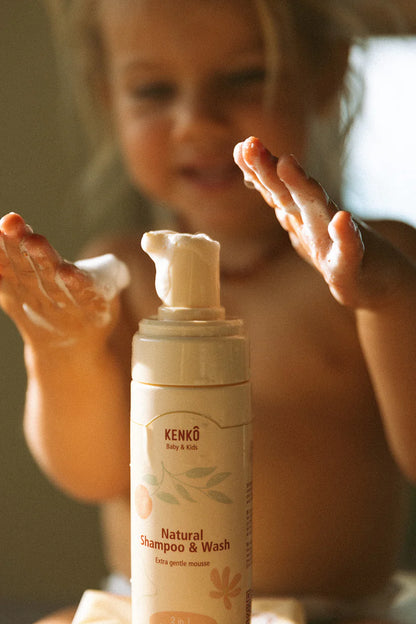 Natürliches Shampoo & Waschschaum - Baby & Kids - Natürliches Shampoo - Kenkô