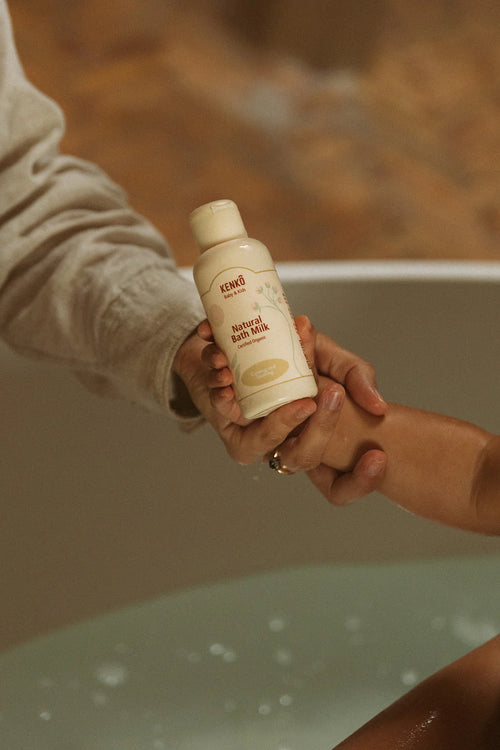 Badmelk - Natural Bath Milk - Baby & Kids - Kenko - productfoto - afbeelding 2