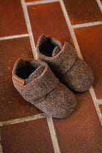 Baby Wool Camel – Baby-Hausschuhe aus Wolle – Schühchen – Bisgaard