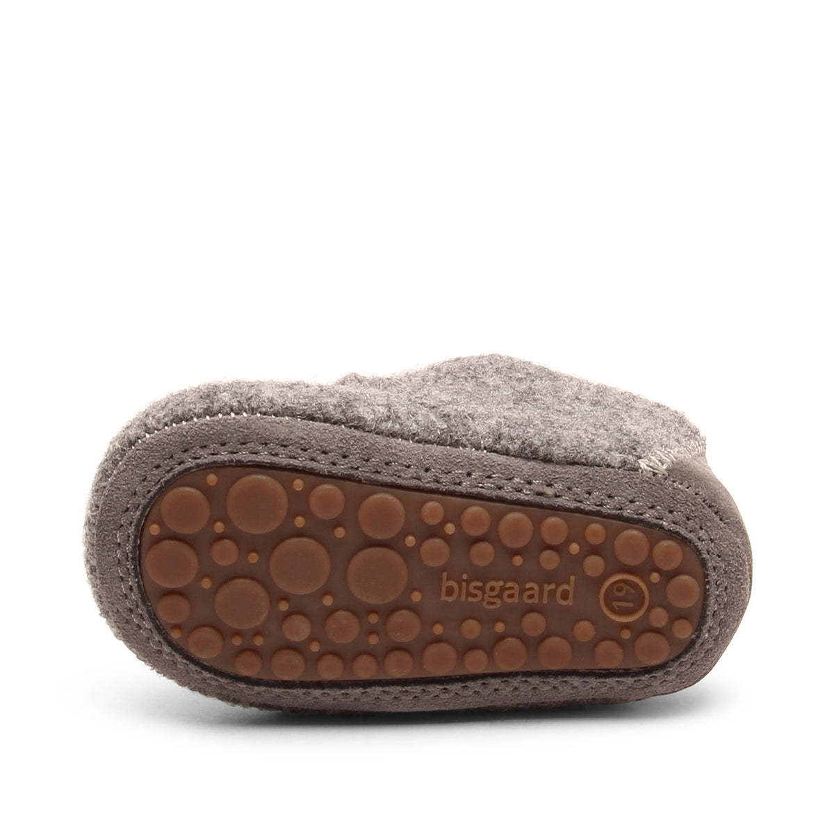Baby Wool Grey – Wollen babyslofjes – Schoenjes – Bisgaard