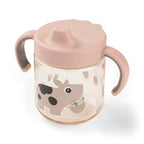 Oefenbeker - Tuitbeker met 2 handvatten - Tiny Farm - Poeder - Done by Deer - productfoto