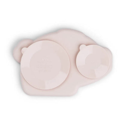 Siliconen Stick&Stay bord - Zuignap bord Pigee - Powder - Done by Deer