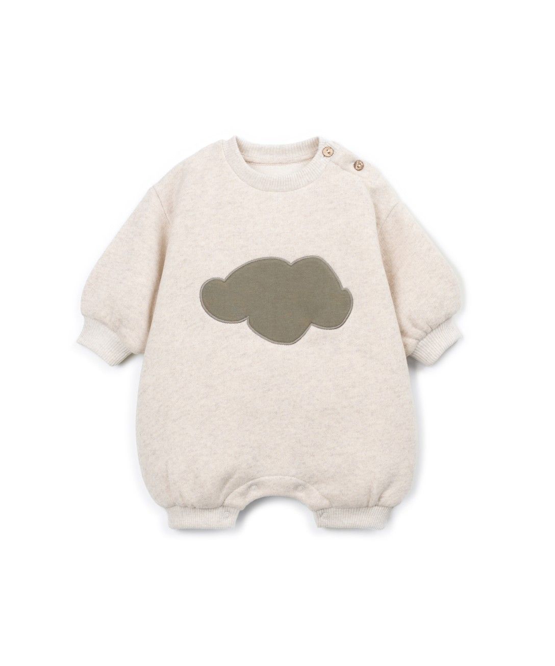Fleece-Overall mit Wolke – Baggy Fit – Baumwollmix – Sketches – Play Up
