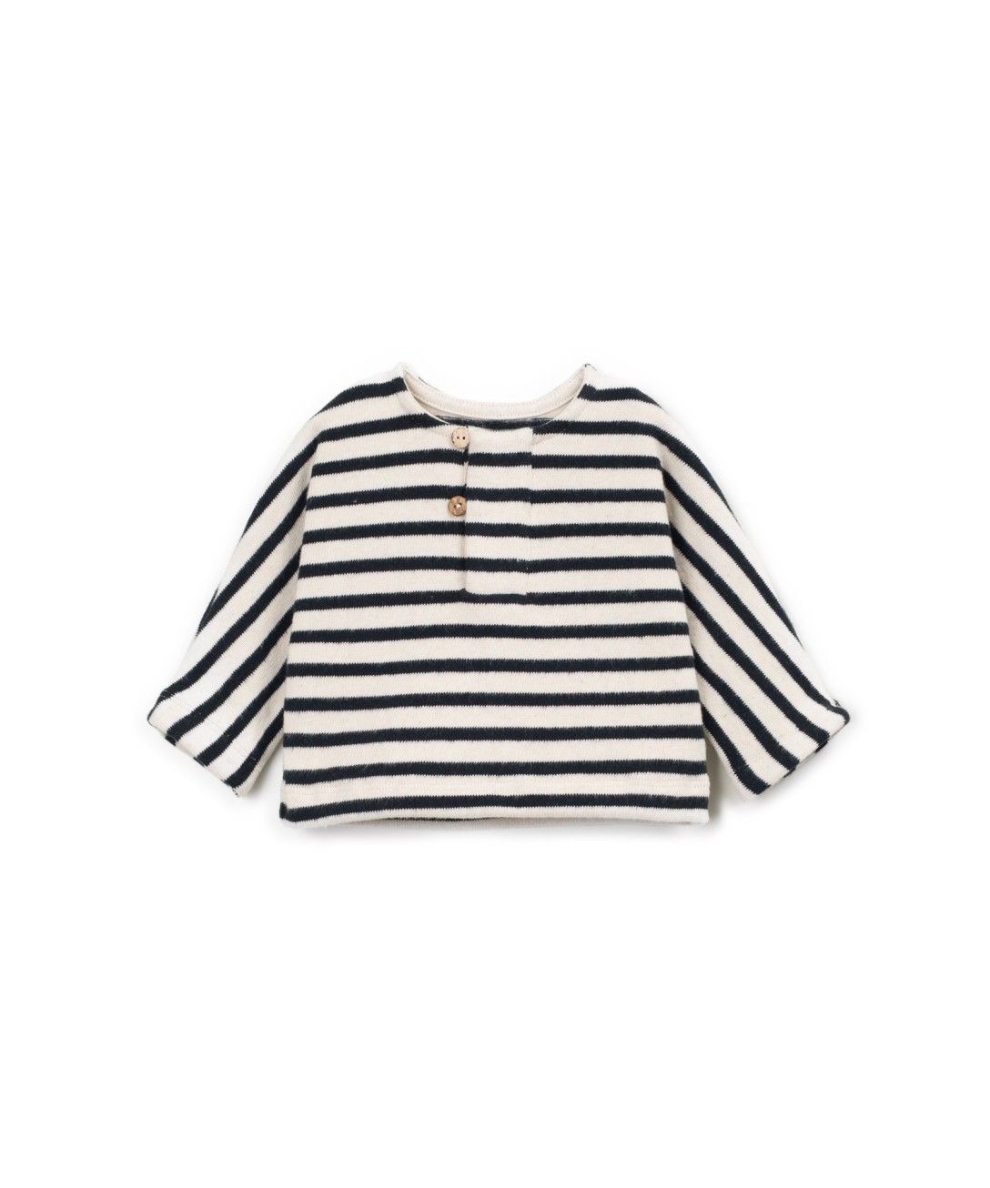 Gestreepte jersey top - Katoenmix - Cocoon - Play Up