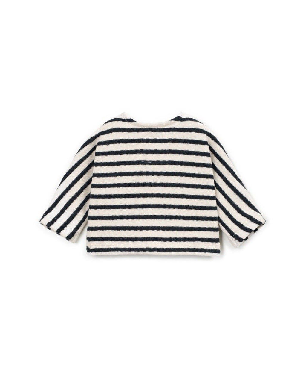 Gestreepte jersey top - Katoenmix - Cocoon - Play Up