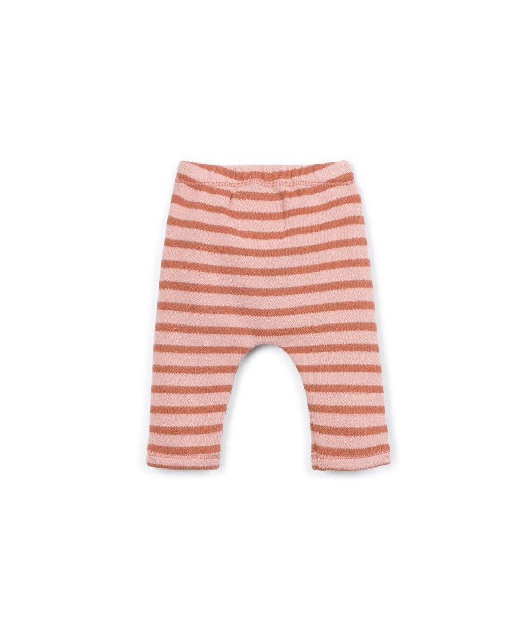 Gestreepte jersey legging - Katoenmix - Tapestry - Play Up