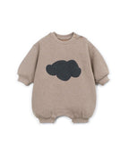 Fleece-Overall mit Wolke – Baggy Fit – Baumwollmix – Sketches – Play Up