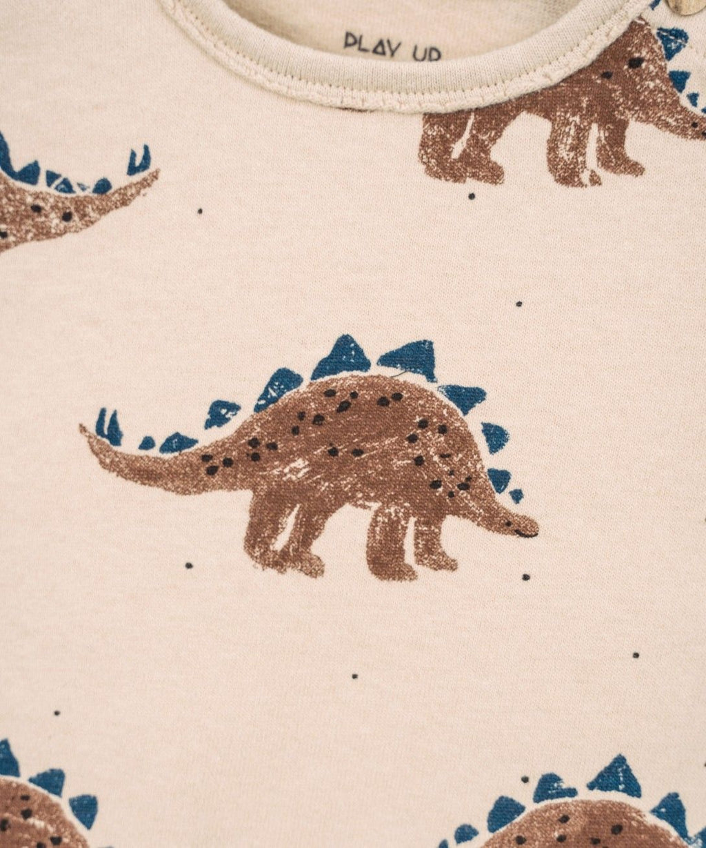 Longsleeve top Dino – (Gerecycled) katoen - Play Up