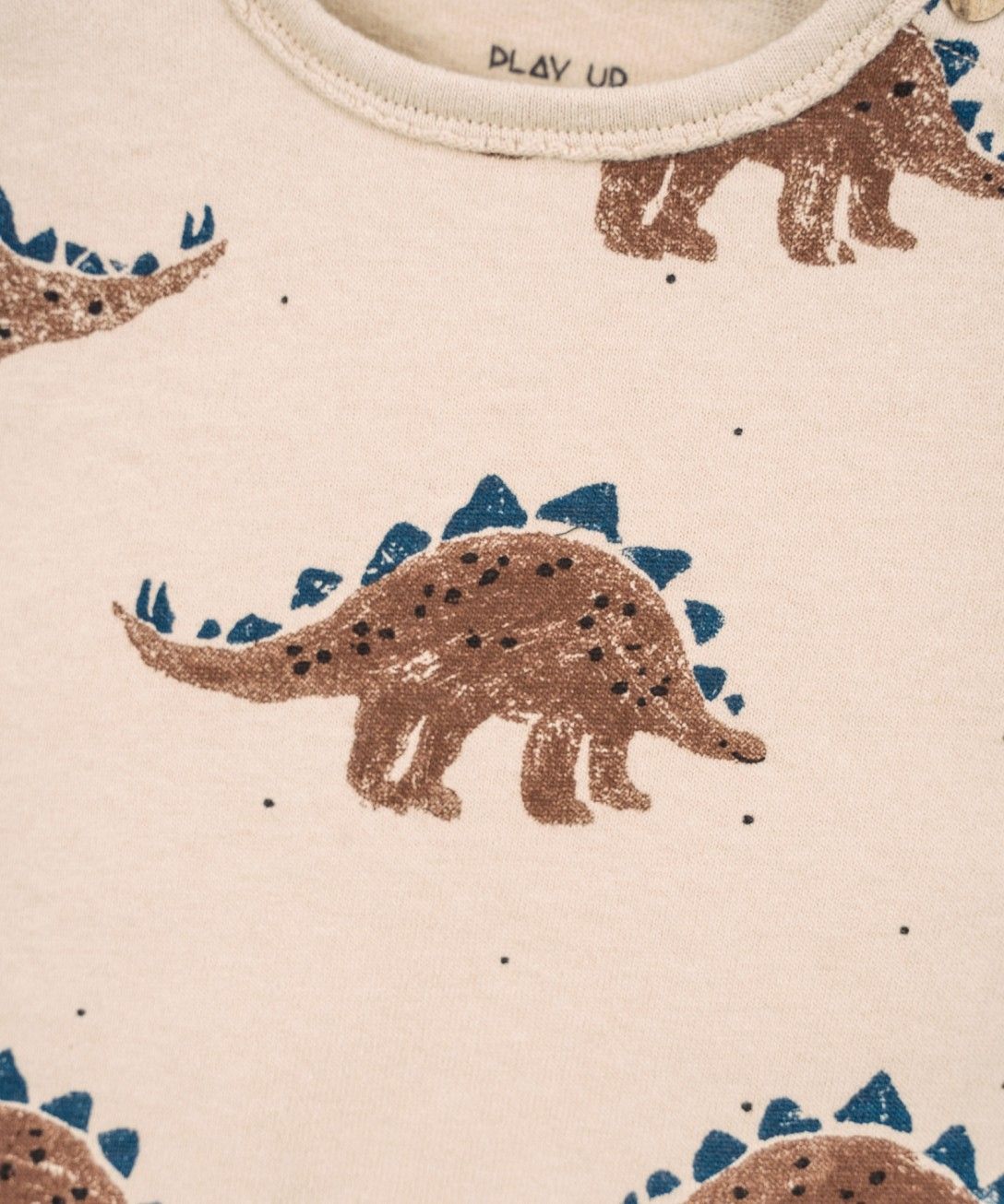 Longsleeve top Dino – (Gerecycled) katoen - Play Up