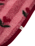Wollen matrasbeschermer wieg - Cherry pattern - 80 x 42 cm – 100% wol – Alwero