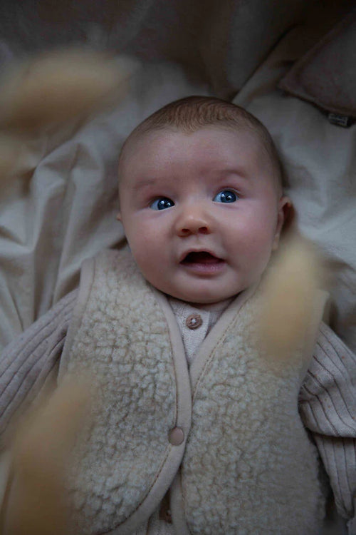 Baby vest - Giletje - Lulu light - 100% Wol - Alwero - productfoto