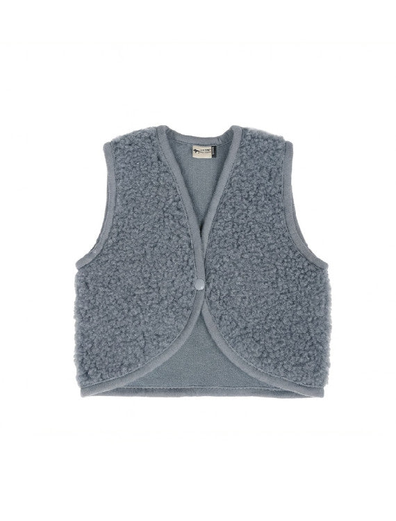 Babyvest Lulu Light Icy Blue – 100% wol – Alwero