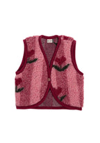 Babyvest Lulu Light – Cherry pattern – 100% wol – Alwero