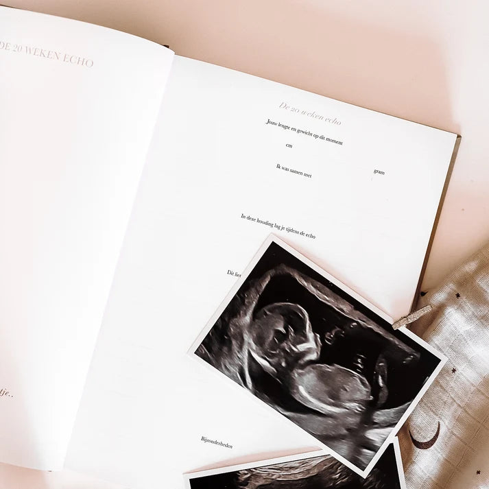 Het begin van jouw leven – All-in-One Pregnancy and Baby Memory Book from 0 to 1 Year – Birth Lines