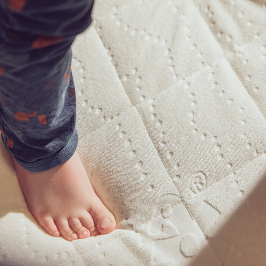 Matras Harmony voor Sebrabed Baby en Junior - Katoen met Pantera Foam - Sebra