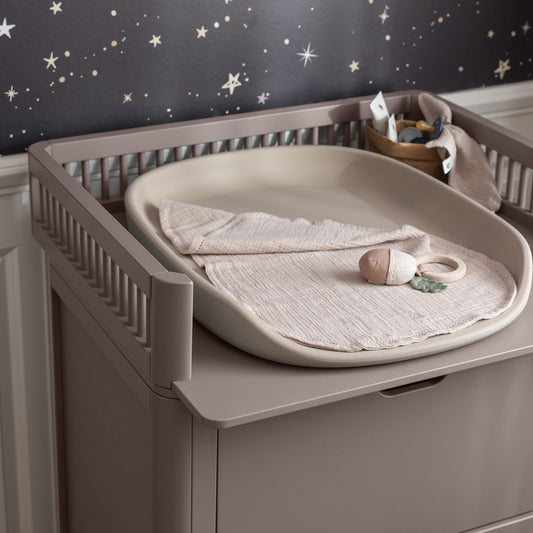 Sebra aankleedkussen - Sebra changing mat - Seabreeze Beige - Sebra