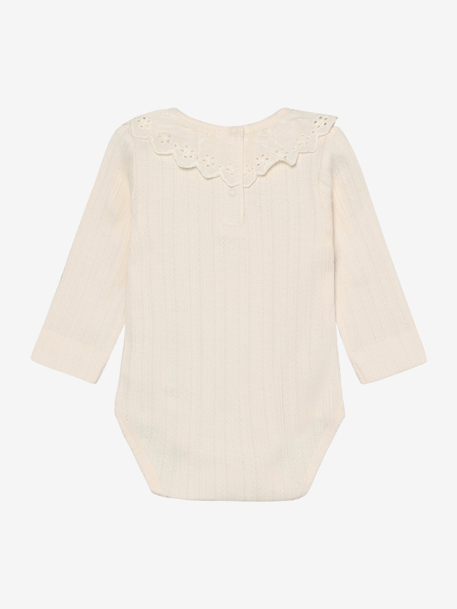 Pointelle romper met kraagje - Katoen - Body LS Pointelle - En Fant - voorkant - afbeelding 2