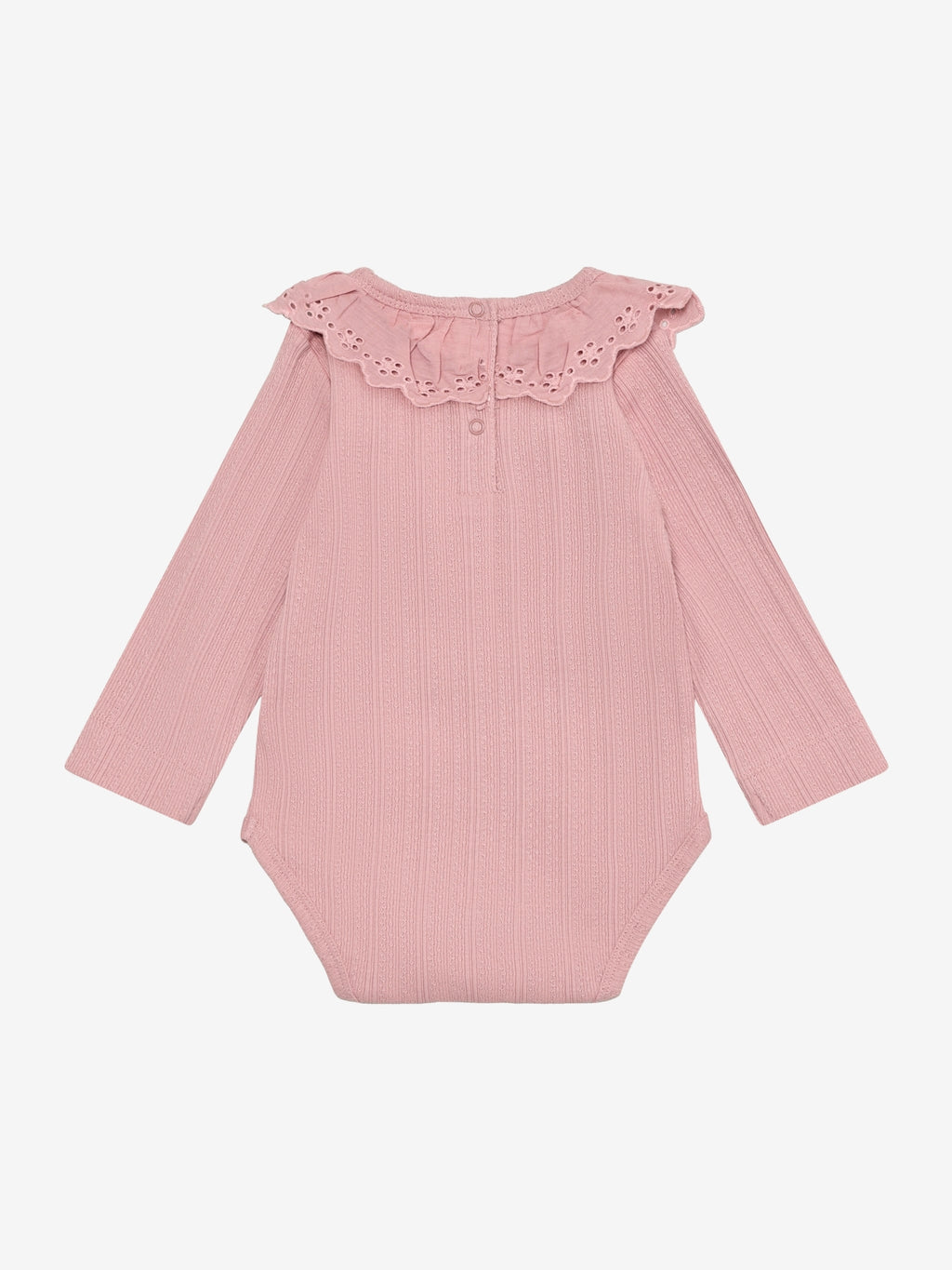 Pointelle romper met kraagje - Katoen - Body LS Pointelle - En Fant - lifestyle - afbeelding 5