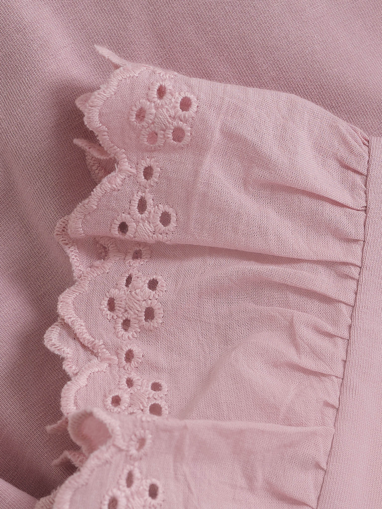 Romper zonder mouw - Katoen - Zephyr/Roze - Romper Solid - En Fant - voorkant - afbeelding 2