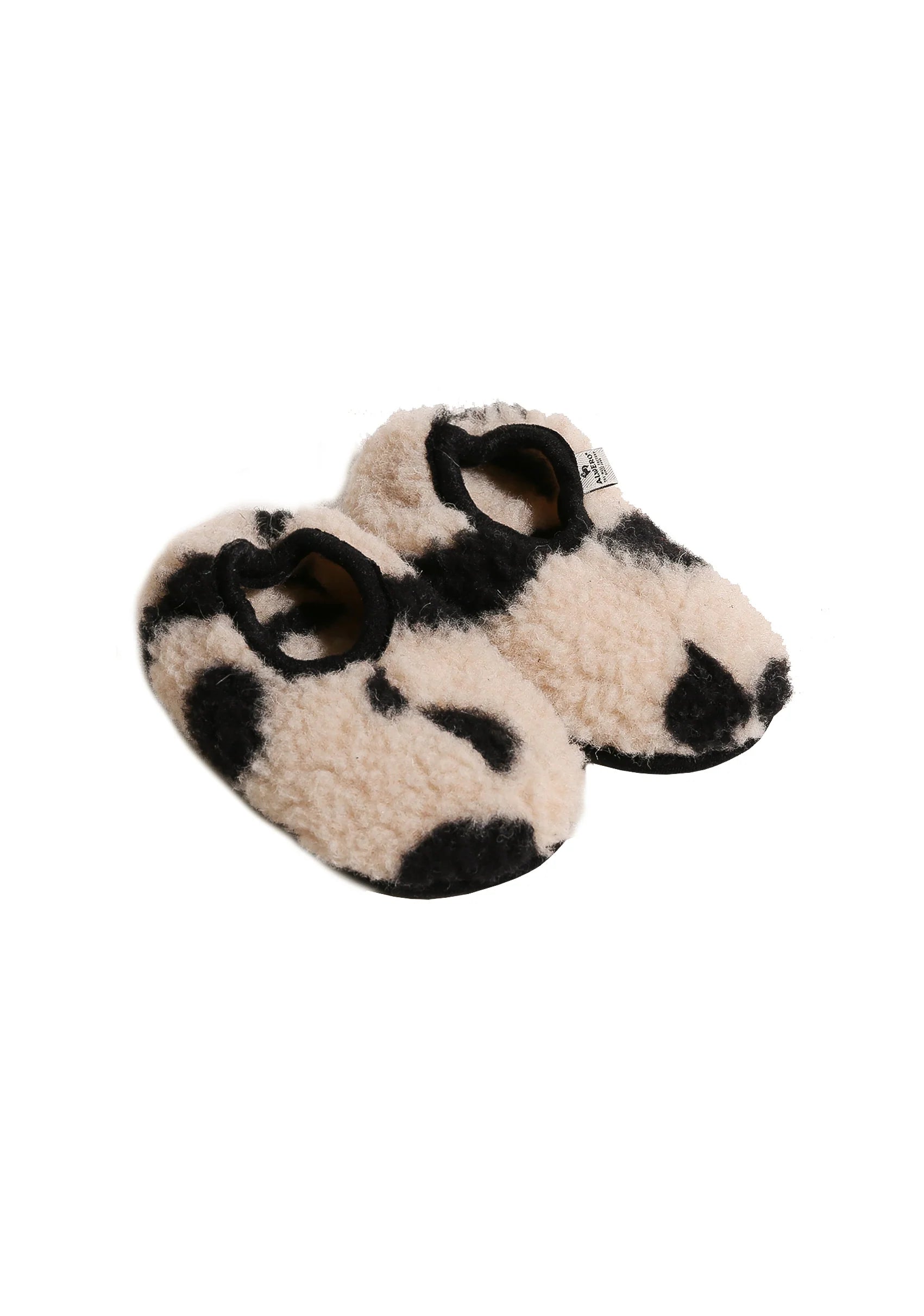Wollen slofjes junior - 100% zuiver wol - Cloudet - Alwero - productfoto - afbeelding 6