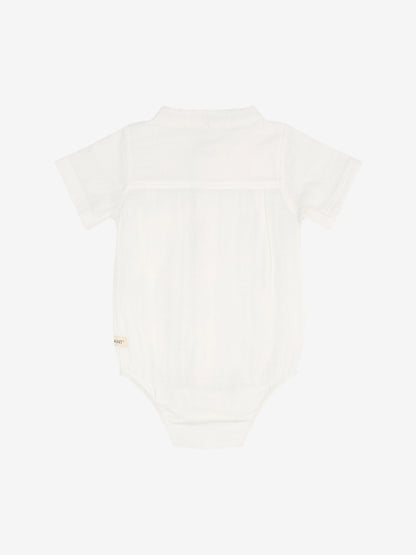 Kurzarmbody - Bio-Baumwoll-Musselin - Body Shirt SS - En Fant