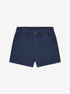 Kort broekje - Katoen mousseline & Sweat - Medieval Blue - Shorts Muslin - En Fant - productfoto