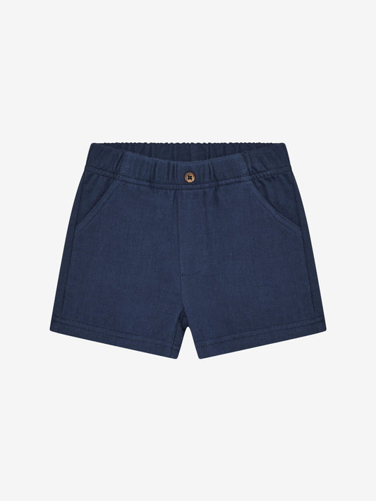 Shorts - Cotton Muslin & Sweat - Medieval Blue - Shorts Muslin - En Fant