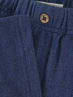 Kort broekje - Katoen mousseline & Sweat - Medieval Blue - Shorts Muslin - En Fant - productfoto - afbeelding 3
