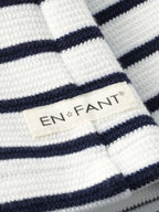 Gestreept Korte Broekje - Sweat Shorts - Medieval Blue Stripe - Katoen - En Fant - productfoto - afbeelding 3