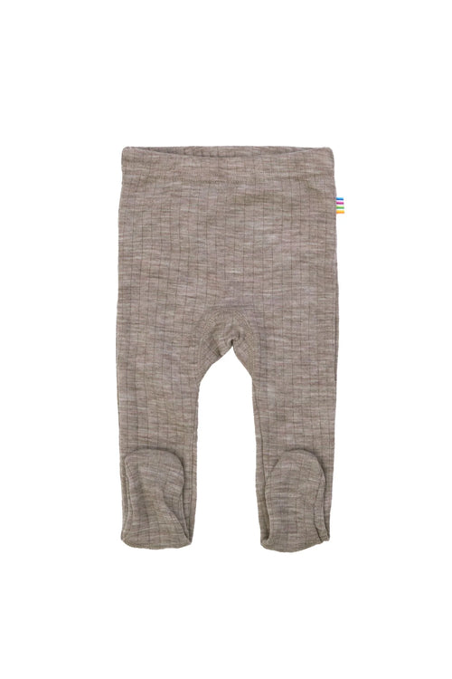 Baby broekje met voetjes - 100% merino wol - Joha - productfoto - afbeelding 2